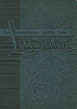 Litton High School 1942 yearbook cover photo