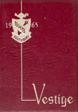 Southbury High School 1965 yearbook cover photo