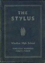 Windber Area High School 1943 yearbook cover photo