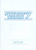 Rangeley Lakes Regional High School 1987 yearbook cover photo