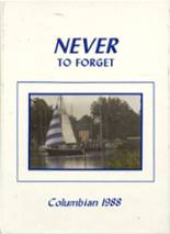 1988 Columbia High School Yearbook from Columbia, North Carolina cover image