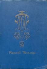 Hopewell High School 1951 yearbook cover photo