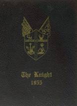 Catholic Memorial High School 1955 yearbook cover photo