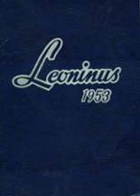 New Holland High School 1953 yearbook cover photo