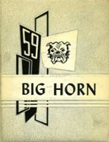 Hardin High School 1959 yearbook cover photo
