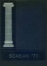 Brooks County High School 1971 yearbook cover photo