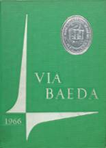 St. Bede Academy 1966 yearbook cover photo