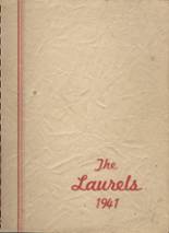 Laurel High School 1941 yearbook cover photo