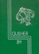 1984 Goldburg High School Yearbook from Stoneburg, Texas cover image