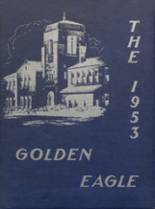 Colby High School 1953 yearbook cover photo