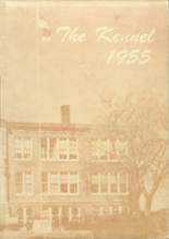 Aurora High School 1955 yearbook cover photo