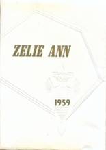 Zelienople High School 1959 yearbook cover photo