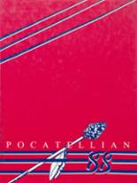 Pocatello High School 1988 yearbook cover photo