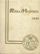 St. Rose Academy 1952 yearbook cover photo