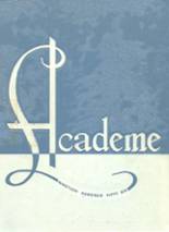 Academy High School 1956 yearbook cover photo