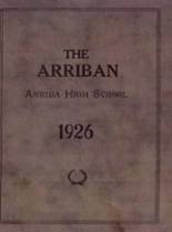 1926 Arriba High School Yearbook from Arriba, Colorado cover image