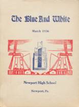 1936 Newport Junior-Senior High School Yearbook from Newport, Pennsylvania cover image