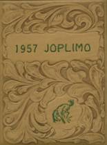 Joplin High School 1957 yearbook cover photo