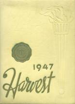 Holy Family Academy 1947 yearbook cover photo