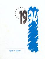Liberty High School 1994 yearbook cover photo