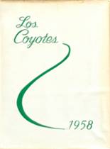 Buena Park High School 1958 yearbook cover photo