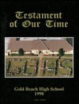Gold Beach Union High School 1998 yearbook cover photo