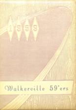 1959 Walkerville High School Yearbook from Walkerville, Michigan cover image