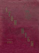 1951 Stow-Munroe Falls High School Yearbook from Stow, Ohio cover image