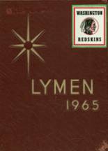 Lyme-Old Lyme High School 1965 yearbook cover photo