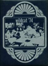 New London High School 1974 yearbook cover photo