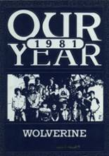 Alsea High School 1981 yearbook cover photo