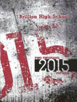 Brillion High School 2015 yearbook cover photo