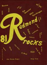 1981 Redmond High School Yearbook from Redmond, Oregon cover image