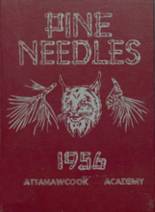 Mattanawcook Academy 1956 yearbook cover photo