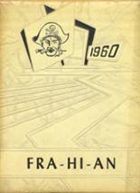 Frazeysburg High School 1960 yearbook cover photo