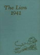 Red Lion Area High School 1941 yearbook cover photo