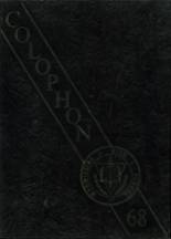 Wyomissing Area High School 1968 yearbook cover photo