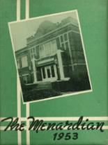 Menard Memorial High School 1953 yearbook cover photo