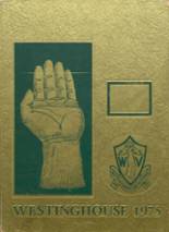 1975 Westinghouse High School Yearbook from Chicago, Illinois cover image