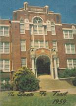 Cleburne High School 1959 yearbook cover photo