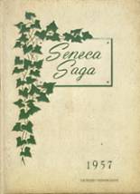 Geneva High School 1957 yearbook cover photo