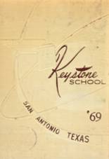 Keystone School 1969 yearbook cover photo
