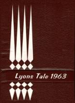 1963 Lyons High School Yearbook from Lyons, New York cover image
