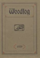 Woodlawn High School 1929 yearbook cover photo