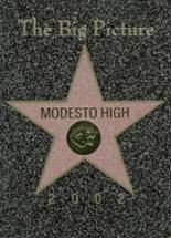 Modesto High School 2002 yearbook cover photo