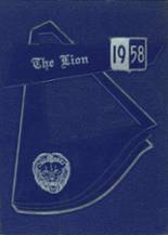 Clint High School 1958 yearbook cover photo