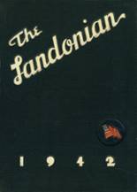 Landon High School 1942 yearbook cover photo