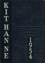 Kittanning High School 1954 yearbook cover photo
