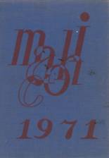 Mason County High School 1971 yearbook cover photo