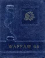 Paw Paw High School 1966 yearbook cover photo